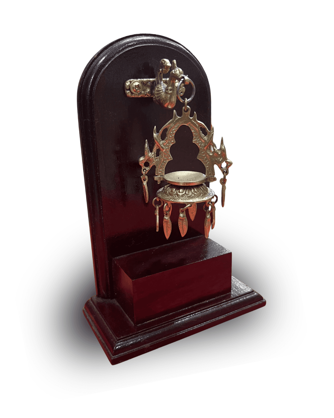 Mini Dalucha with Wooden Stand( Includin Plaque) thumbnail 2