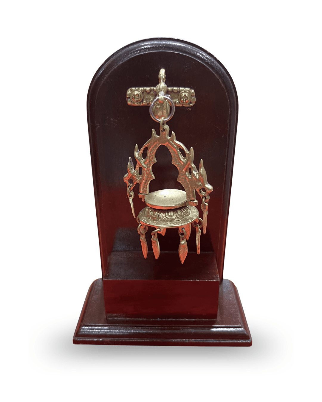 Mini Dalucha with Wooden Stand( Includin Plaque)