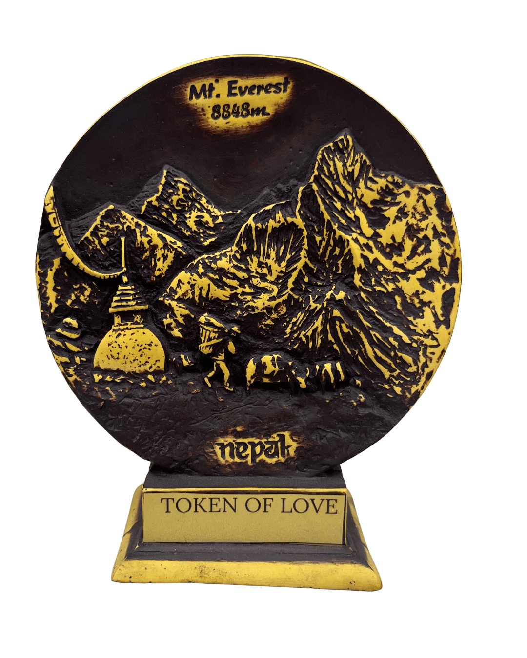 Nepal Heritage Map Plaque thumbnail 2