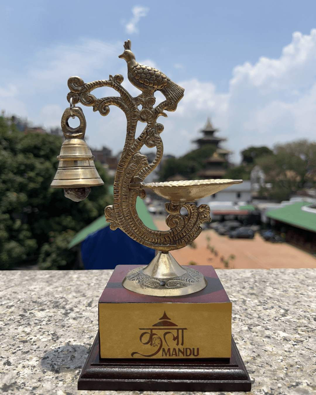 Danfe/Bell with Diyo holder ( Including plaque) - thumbnail 2