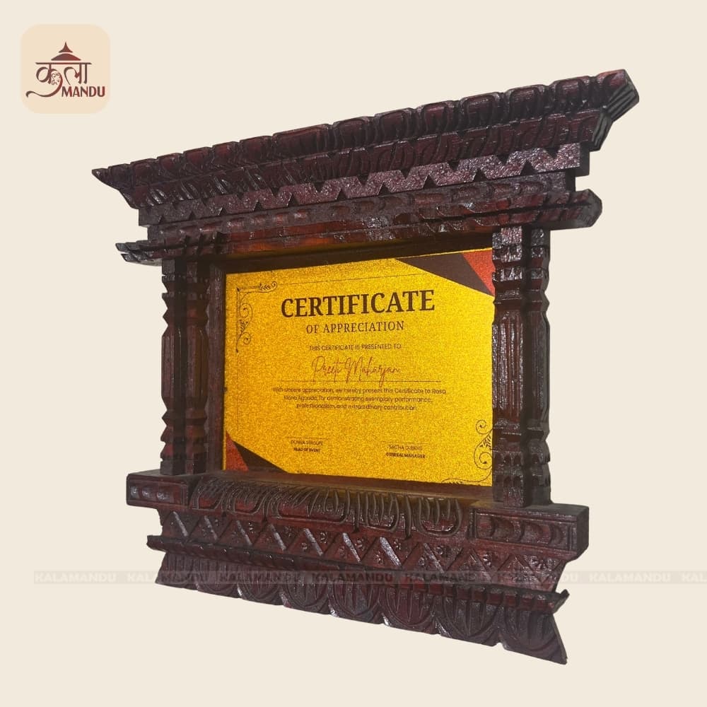 Wooden Photo frame (Photo size - 13 by 18 cm) thumbnail 2