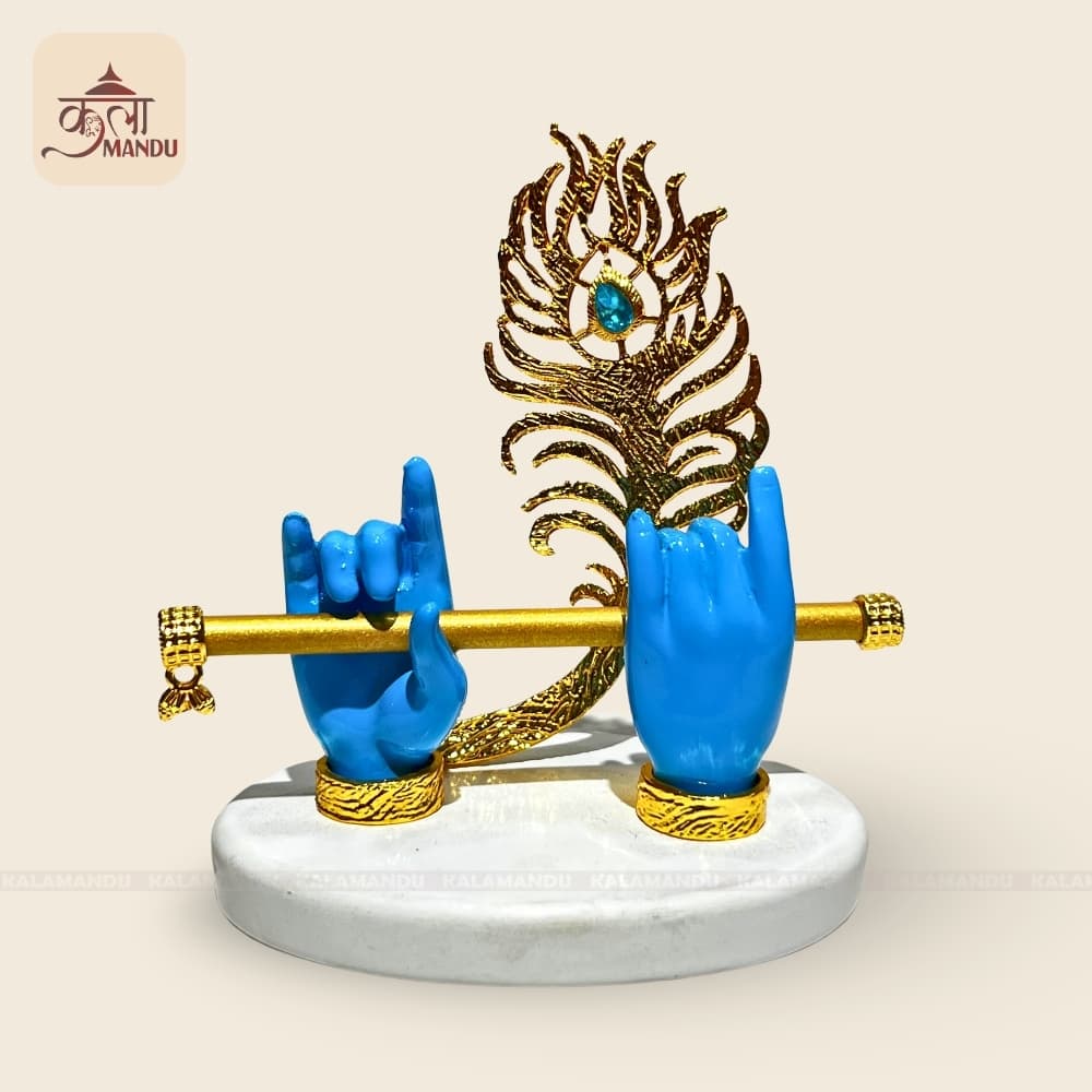 9 cm Krishna Hand with Flute