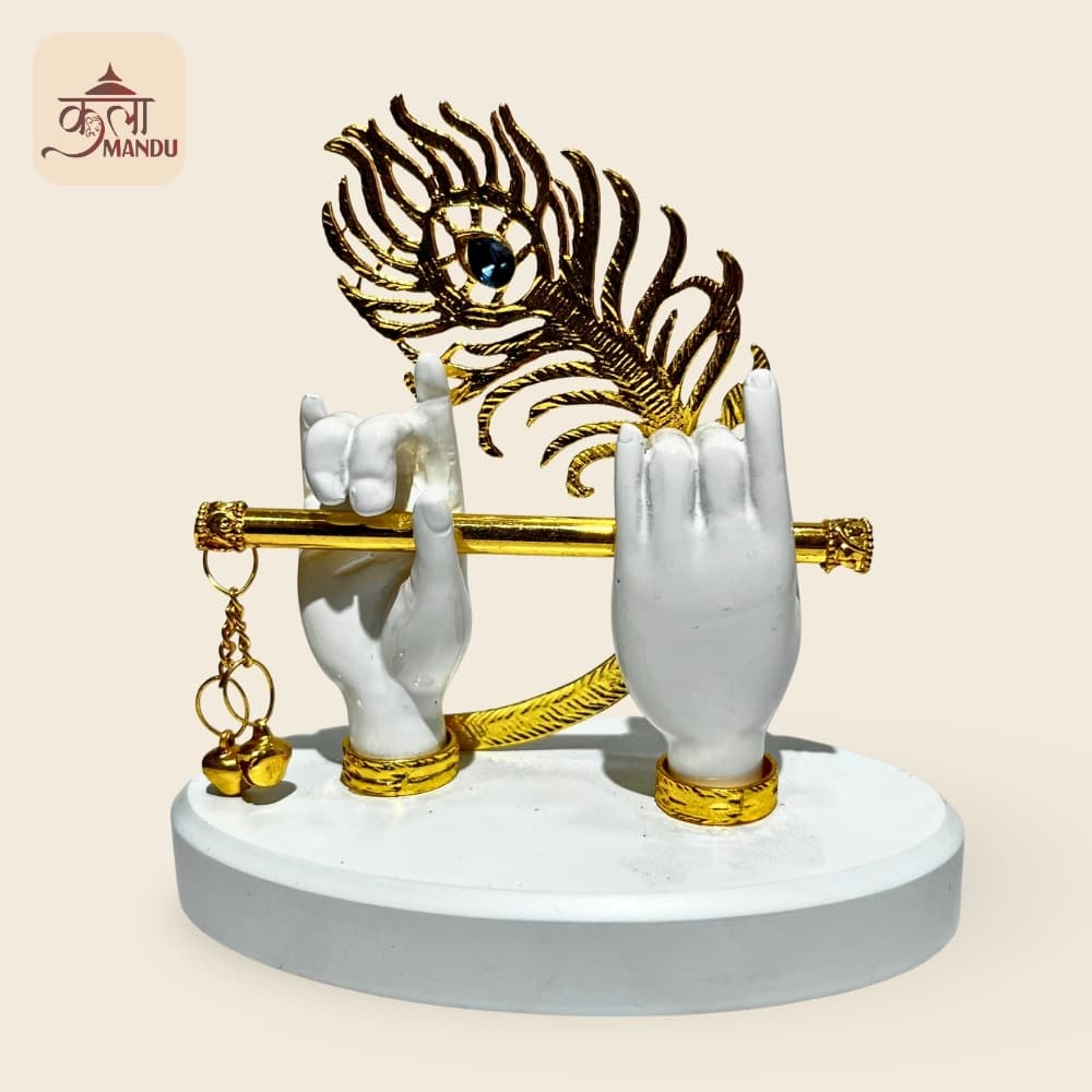 12 cm Krishna Hand with Flute