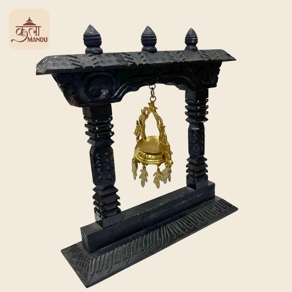 11" Wooden Frame Dalucha  thumbnail 2