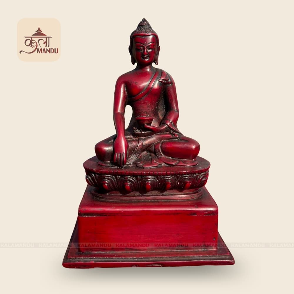 6" Buddha Statue with Stand