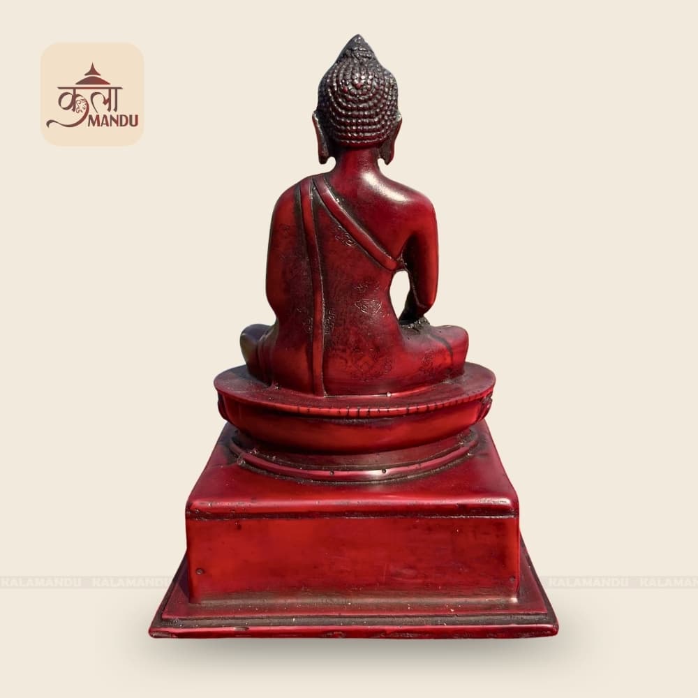 6" Buddha Statue with Stand thumbnail 2