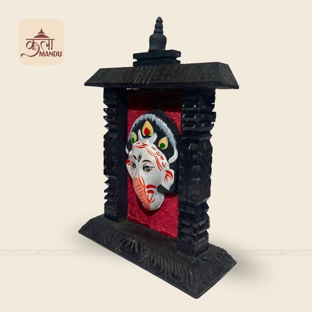 Ganesh Mask Temple Frame thumbnail 2