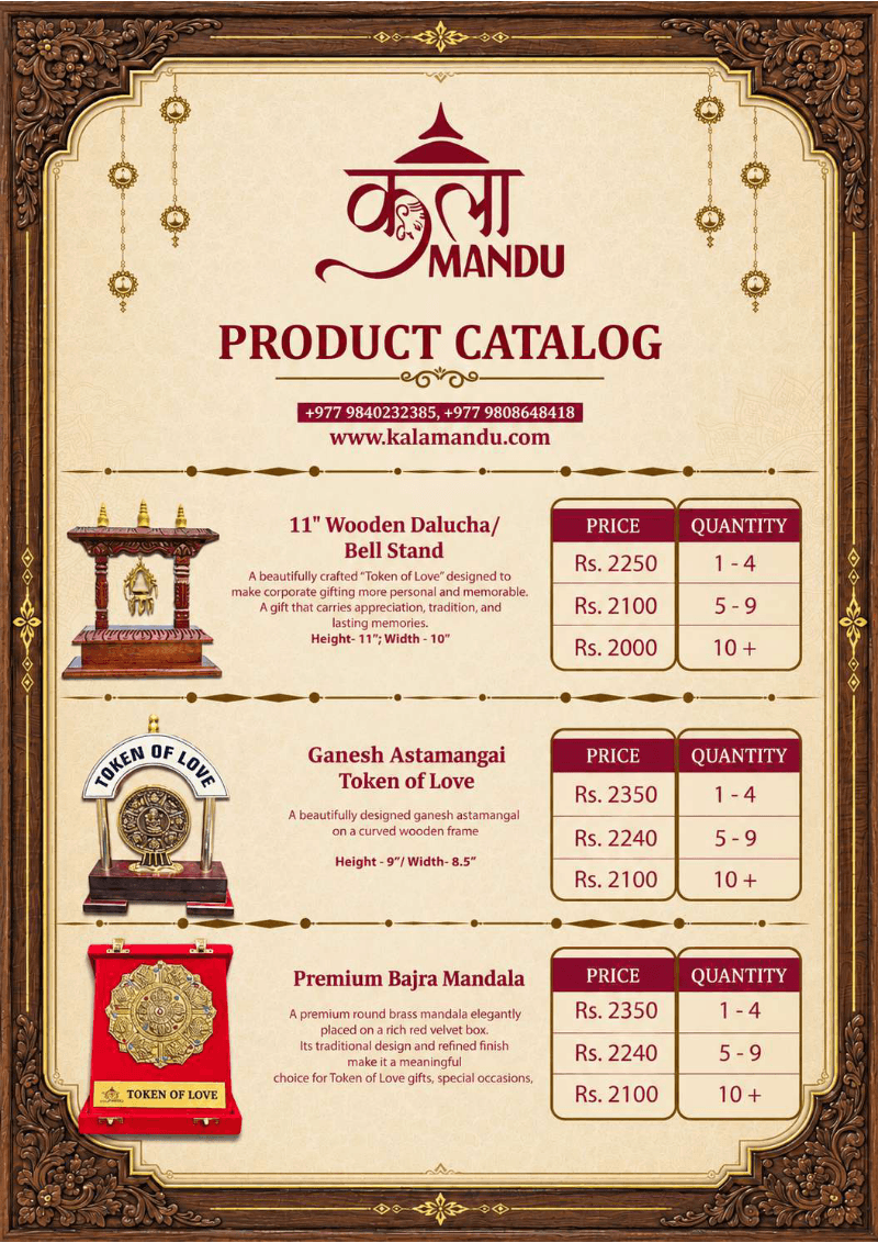 Token of Love Catalogue