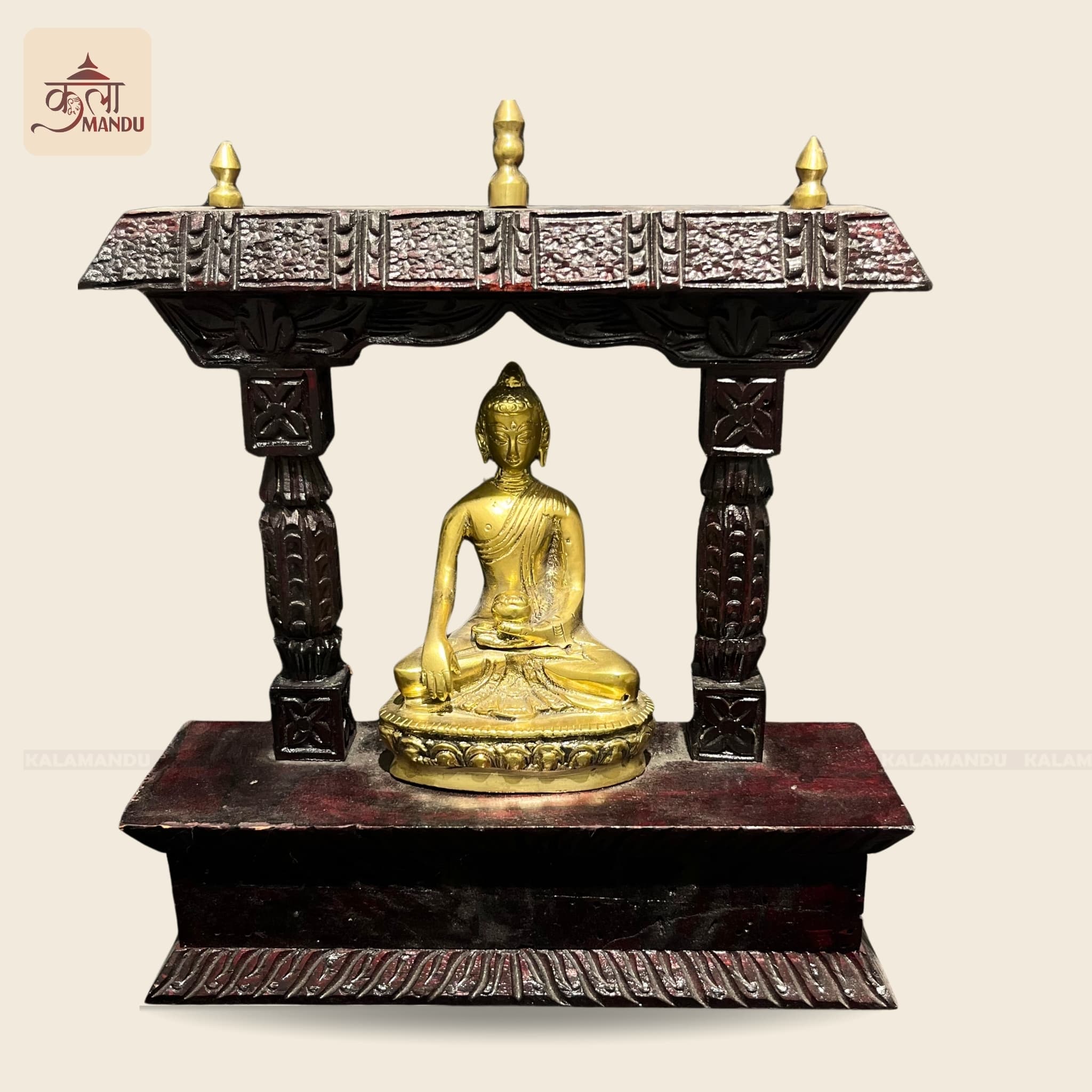 Ganesh Wooden frame ( including plaque) thumbnail 2
