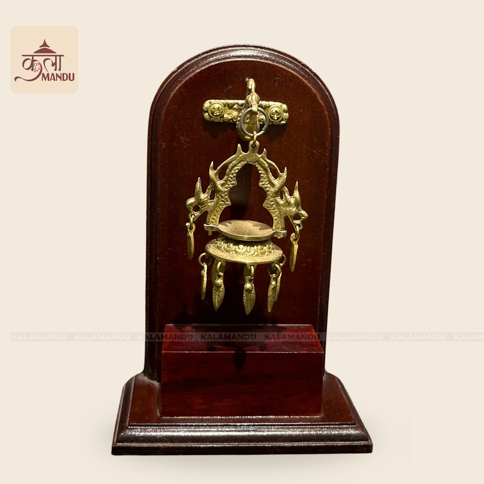Mini Dalucha with Wooden Stand( Includin Plaque)